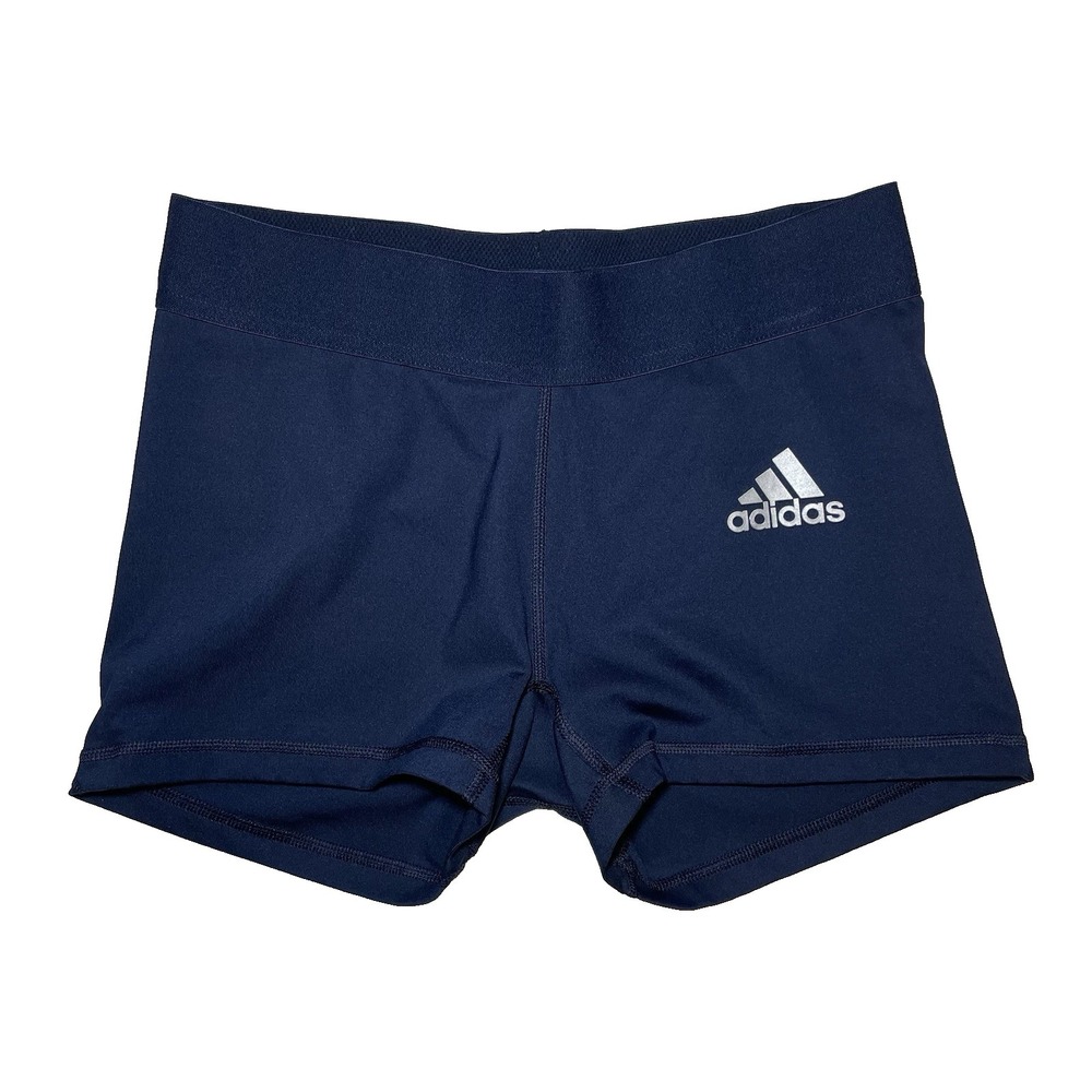 Adidas Techfit Climalite Women's Navy Athletic Shorts Breathable Stretch - M